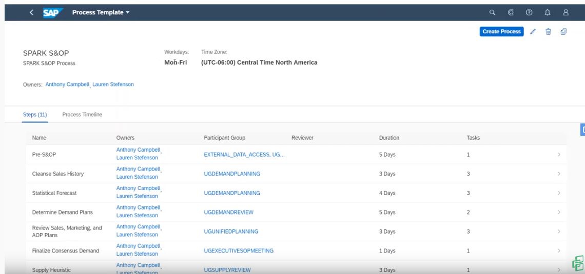 Process Management with SAP IBP